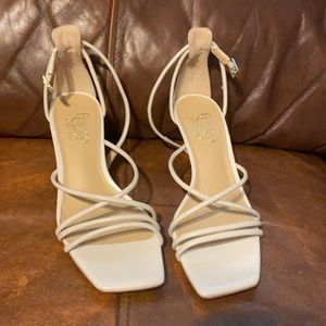 Franco Sarto white sandal